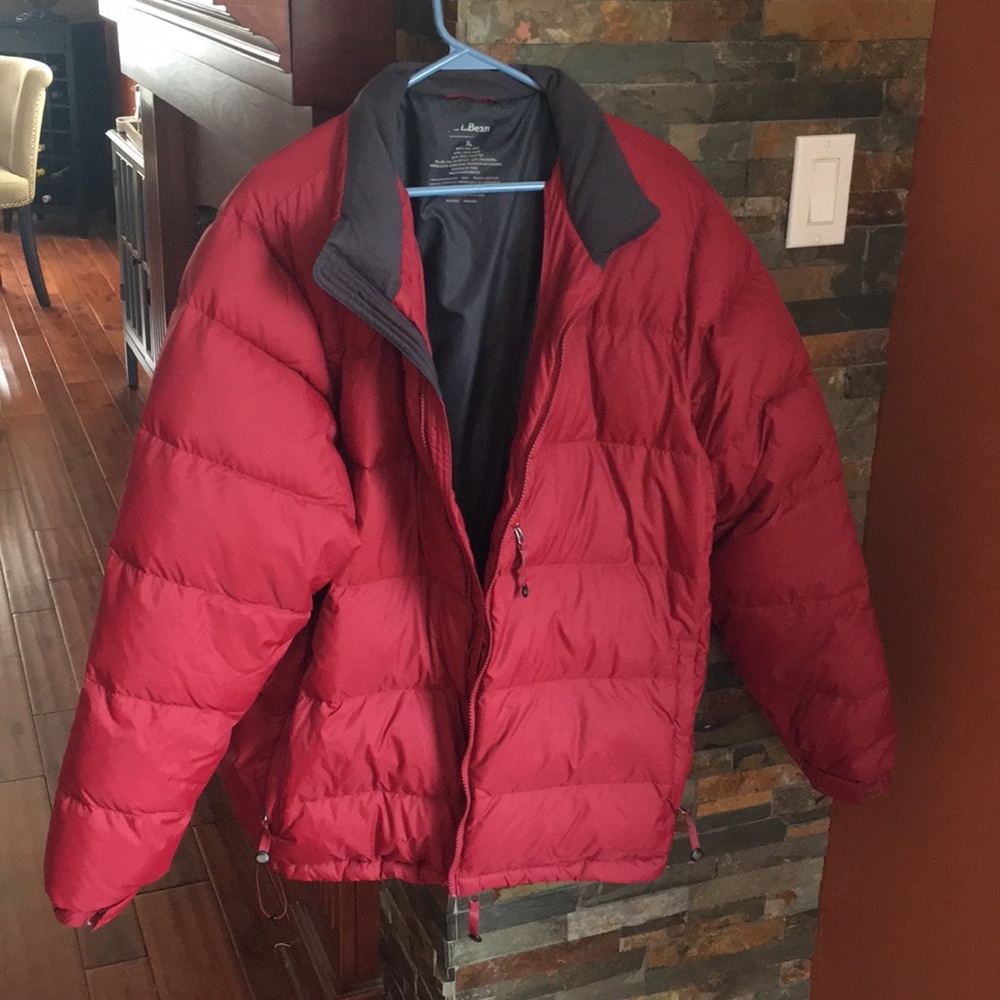 LL Bean Down Puffer Coat -Men’s XL